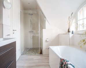 Ferienhaus | Badezimmer | Handtücher