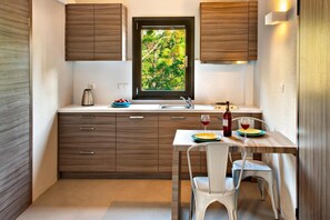 Appartement | Cuisine privée | Chaise haute