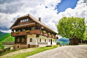 Apartment | Exterior - Farmhouse Near Afritzer See & Verditz Trails (Treffen)