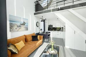 Living room - Holiday Home With Whirlpool Bathtub, Wrzosowo (Kamien Pomorski)