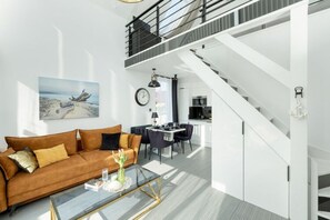 House | Living area - Holiday Home With Whirlpool Bathtub, Wrzosowo (Kamien Pomorski)