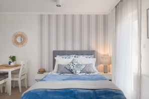 Leilighet | 1 soverom, individuelt innredet og strykejern/-brett