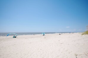 Beach nearby - A New Hope: Ocean View with Private Pool and Easy Beach Access (Oak Island)
