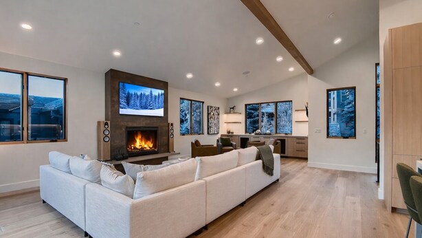 House, 6 Bedrooms | Living area | Smart TV - 1060 Park Ski Magnificent Mountain Retreat 5 Bedroom Home by RedAwning (Park City)