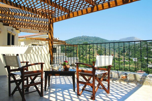 Balcony - Apartments Aposperitis, Drosia (Mylopotamos)