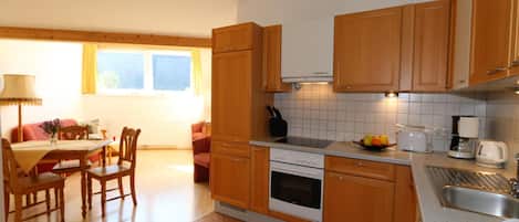 Apartment | Private kitchen | Toaster, high chair