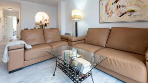 Apartment | Living area - Faro's Angel Miraflores Penthouse (Mijas)