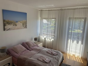 Appartement | 3 chambres, ameublement unique, literie fournie