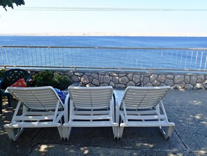 View from property - Sea-view Apartment in Sveta (Karlobag)