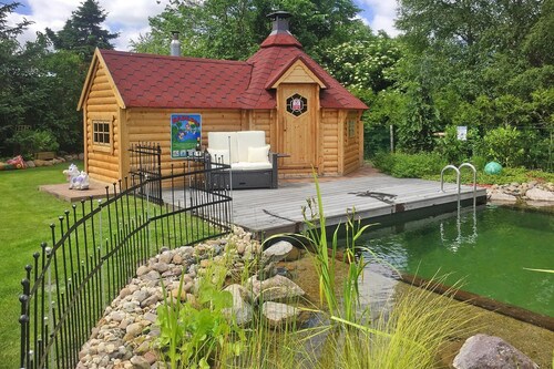 Ferienhaus in Rehm-flehde-bargen mit Gemeinsamer Sauna