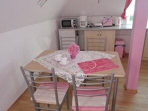 Appartamento | Cucina privata | Bollitore elettrico, tostapane