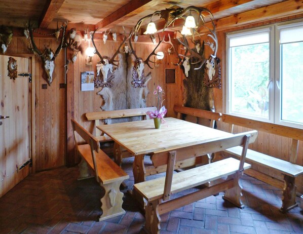 House | Dining - House in Wiejkowo Near Szczecin Lagoon (gmina Wolin)