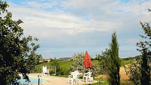 House | Garden - Country House in Monterado With Pool (Trecastelli)