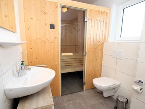House | Bathroom - Ferienwohnung mit Sauna in Tossens (Butjadingen)