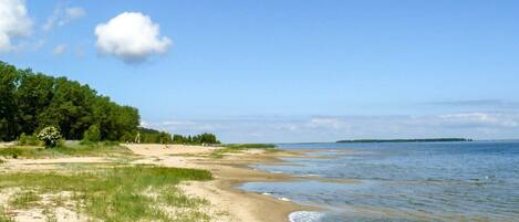 Bungalow | Blick von der Unterkunft
