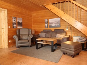 Living room - Holiday Home in Hasselfelde Near Selketalbahn (Oberharz am Brocken)