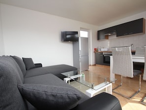 Bungalow | Living area - Bungalow by Lake Gross Labenz With Water Sports (Warin)