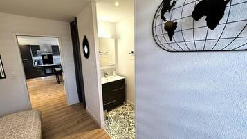 1 Schlafzimmer, Bügeleisen/Bügelbrett, Reisekinderbett, kostenloses WLAN