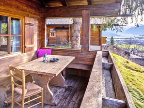 House | Balcony - Chalet in Eben With Panoramic Mountain Views (Eben im Pongau)