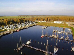 View from property - Ferienhaus am Yachthafen in Peenemuende (Peenemünde)