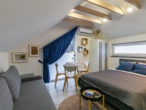 Apartamento | 1 quarto, individualmente mobiliados, roupa de cama