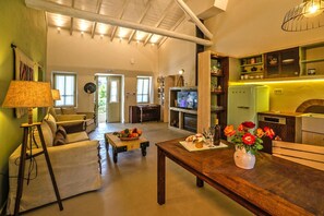 Villa | Living area - Holiday Home in Gerani (Platanias)