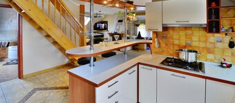 Cottage by Ostrowieckie Lake With Private Beach