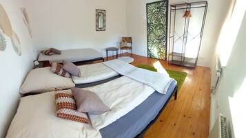 2 chambres, lit parapluie, Wi-Fi, draps fournis