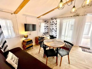 Living room - Holiday Cottages, Sauna, Whirlpool, Mrzezyno (Trzebiatow)