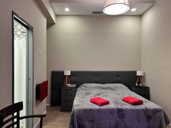 Down comforters, pillowtop beds, individually decorated