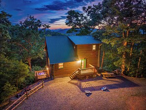 Exterior - Cabin On 8-Private Acres, Hot Tub, Game Room, Views (Bryson City)