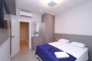 3 Schlafzimmer, Verdunkelungsvorhänge, schallisolierte Zimmer