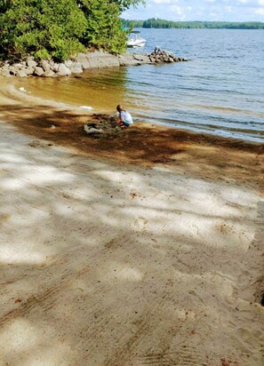 På stranden, liggestole