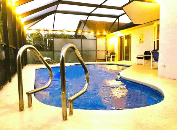 Una piscina climatizada