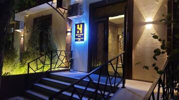 Fachada del alojamiento