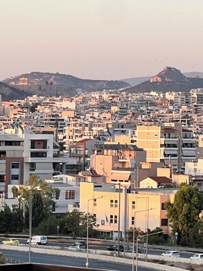 منظر من الجو على ارتفاع عالٍ