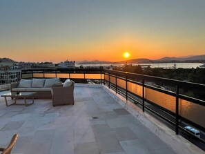 Terrace/patio - Athens Panoramic Penthouse (Paleo Faliro)