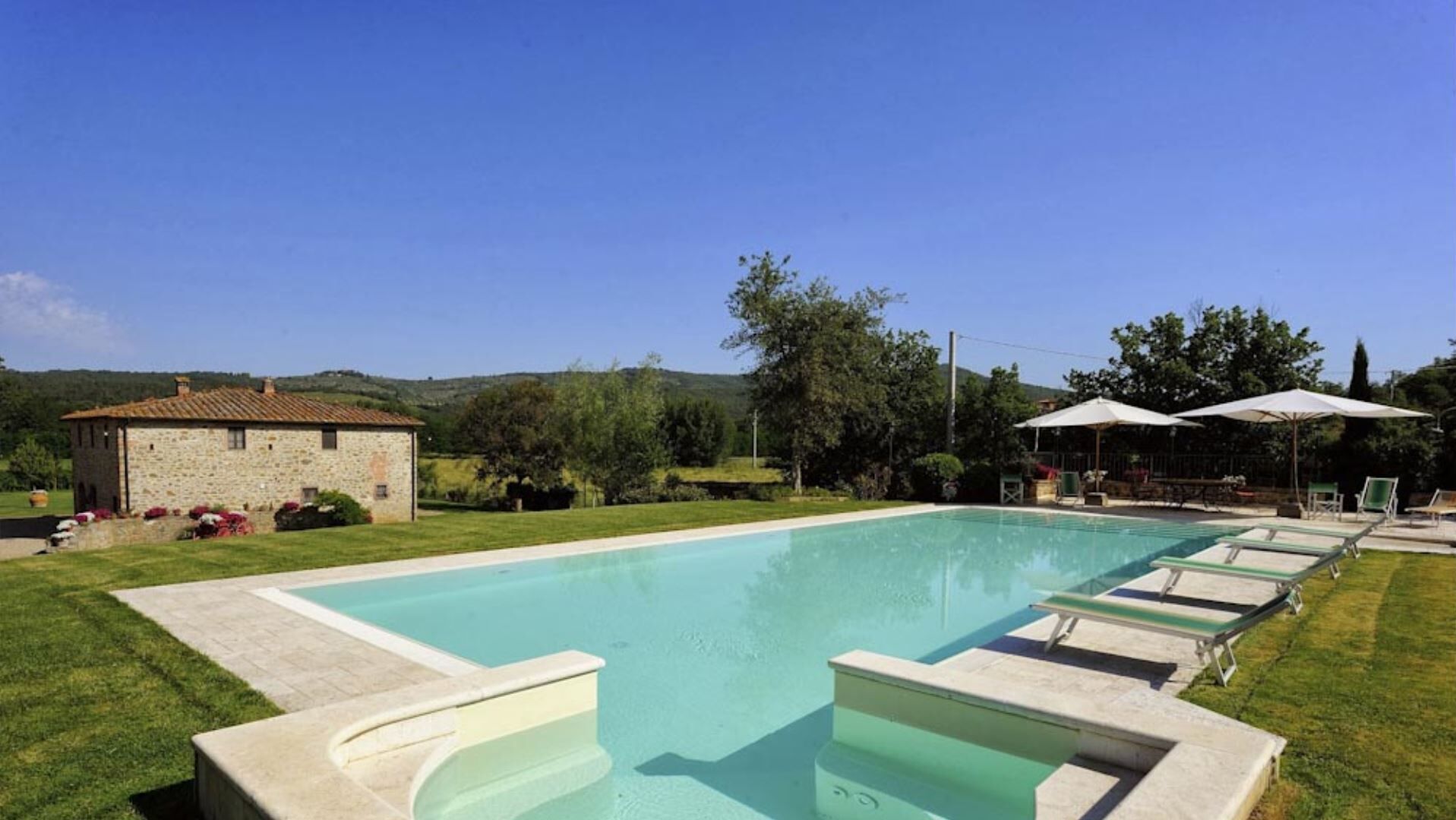 Seasonal outdoor pool