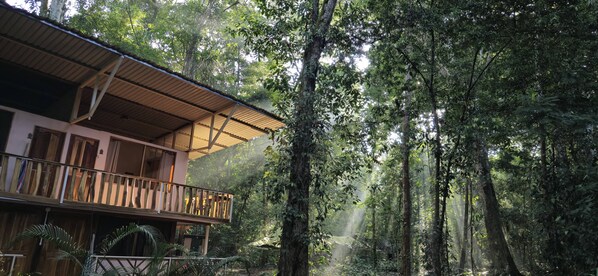 Fachada de la propiedad