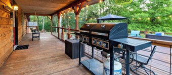 5 acre Paradise-Shawnee Wine Trail, Pool, Pond, Firepit, Pet Friendly