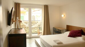 Double Room, Balcony | City view