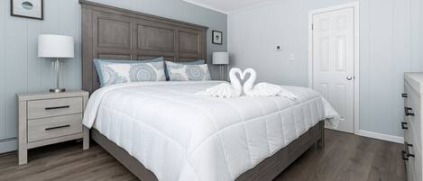 1 soverom, strykejern/-brett, wi-fi (inkludert) og sengetøy