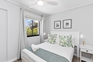 2 makuuhuonetta, ilmainen Wi-Fi, vuodevaatteet