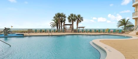 Condo, Multiple Beds (Beach Colony East 14D) | Pool | Indoor pool, outdoor pool