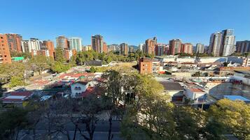 Suite estudio Deluxe, balcón, vista a la ciudad | Vista desde la habitación