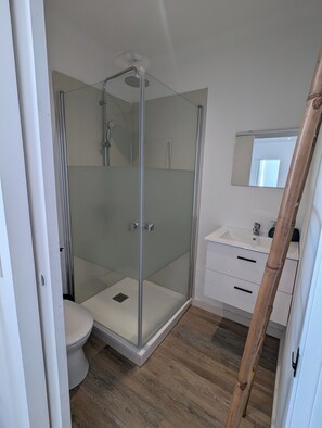 淋浴设施、吹风机、卫生纸