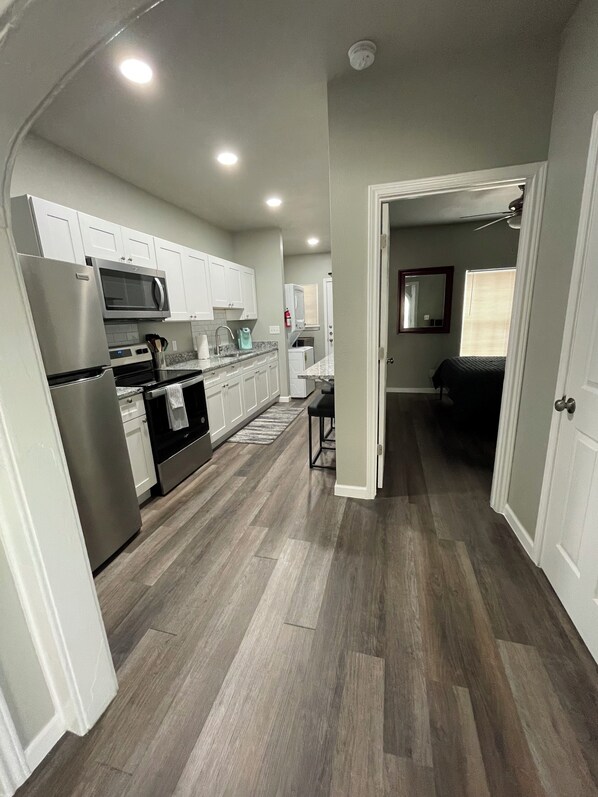 Microwave, oven, stovetop