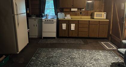 Grandpa’s a rustic 1-bedroom cabin in Eckerman near the Tahquamenon Falls.