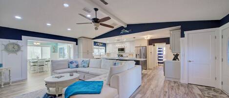 スマートテレビ、暖炉