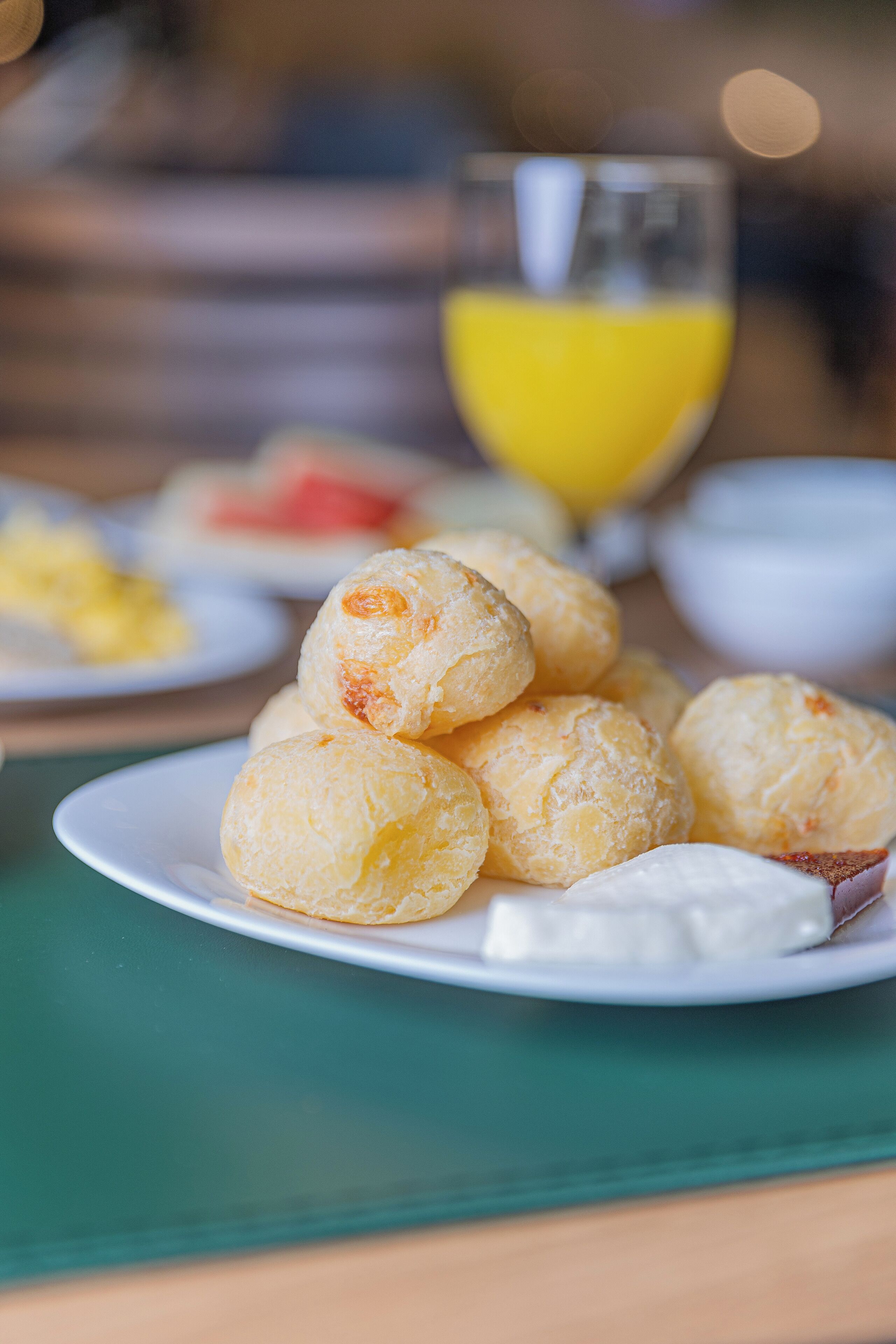뷔페 아침 식사